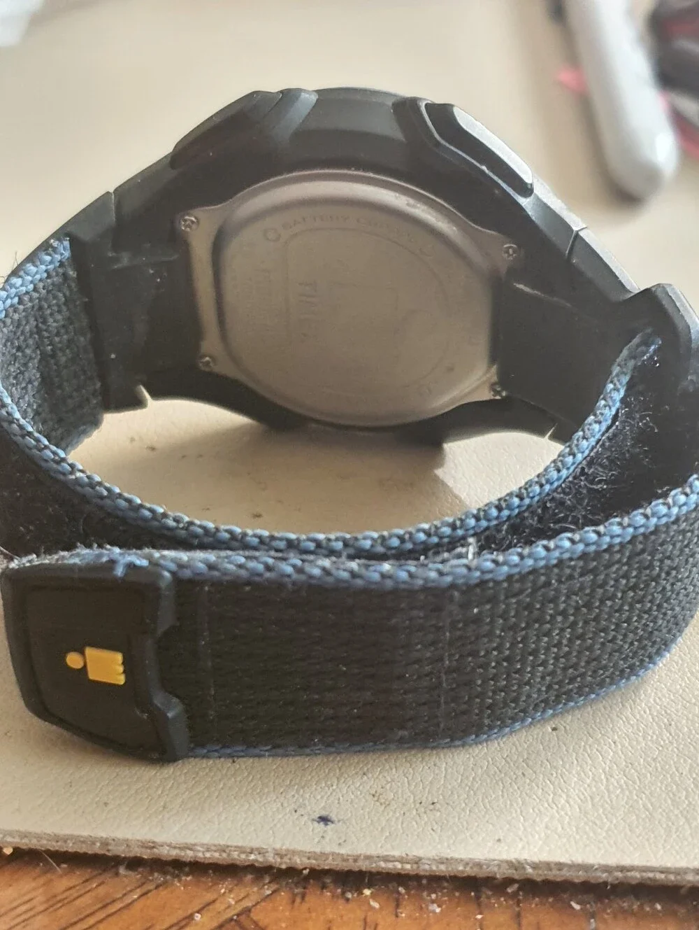Timex Ironman Triathlon 30 Lap Blue/Nylon Digital Alarm Chrono Men's Watch